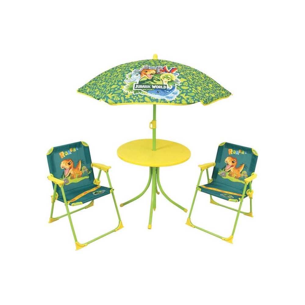 FUN HOUSE Jurassic Dinosaur garden furniture - 1 table 46 x ø46 cm, 2