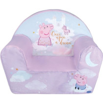 FUN HOUSE Peppa Pig Club armchair - W.52 x D.33 x H.42 cm - For childr