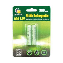 GALIX Pack of 2 rechargeable batteries LR03 / AAA - Ni-Mh - 1.2 Volts