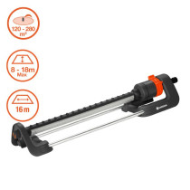 GARDENA Oscillating Sprinkler - Aqua L - 18704-20
