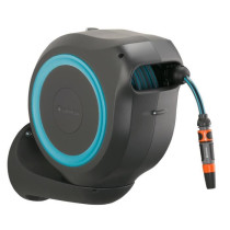 GARDENA RollUp M wall-mounted hose reel 20 m blue border