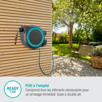 Gardena Automatic Wall Mural Rollup XL Blue Liseret-Length 35m-Ø13mm-