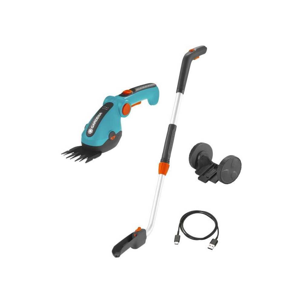 Kit a grass Cisail ComfortCut Li + Telescopic handle + wheels- 3.6 V/3 Kit a grass Cisail ComfortCut Li + Telescopic handle + wheels- 3.6 V/3