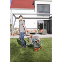 Gardena Metal Dévidoir On wheels 100-High stability-Max 100m length-a