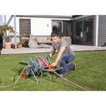 Gardena Metal Dévidoir On wheels 100-High stability-Max 100m length-a
