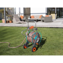 Gardena Metal Dévidoir On wheels 100-High stability-Max 100m length-a