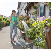 Flexible wardrobe Gardena-length 10m-Ø9mm-Small space watering-Comple