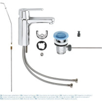 GROHE Bathroom Faucet Get sink, emptying tickle, inclination, Foam wat