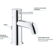 Grohe Mixer Monocomande Lavabo Size S Start Classic Chromé 23782000