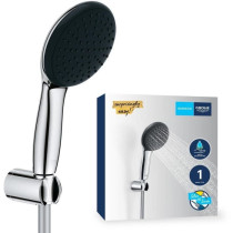 Shower set with 1 jet Rain shower head, holder and 1.75m hose - GROHE