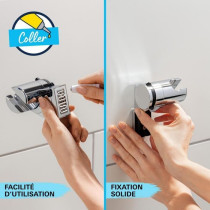 Shower set with 1 jet Rain shower head, holder and 1.75m hose - GROHE