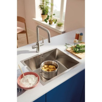 Kitchen filter faucet - Supersteel - Water filtration - High U-shaped
