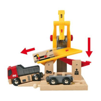 Brio World Grue de Chargement de Marchandises - Accessoire pour circui
