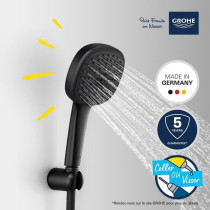 Shower set with 2 jets shower head, holder and hose - GROHE Vitalio Co
