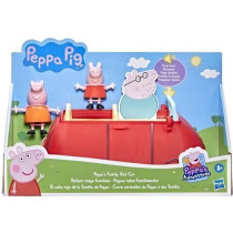 PEPPA PIG - PEPPA's Adventures - Family Red Car - Preschool toy with s