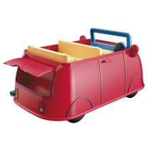 PEPPA PIG - PEPPA's Adventures - Family Red Car - Preschool toy with s