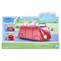 PEPPA PIG - PEPPA's Adventures - Family Red Car - Preschool toy with s