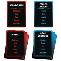Taboo sans taboos, atmospheric board game, for adults