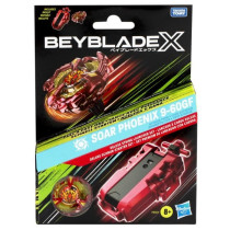 Beyblade X Pack Soar Phoenix 9-60GF with Deluxe String Launcher, Right