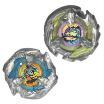 Beyblade X Dual Pack Bite Croc 3-60LF and Sting Unicorn 4-60P, 2 right