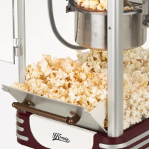 Popcorn machine - HKoeNIG - Retro design - Capacity 50g - Interior lig