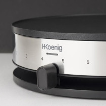 HKoeNIG KREP29 Crepiere 33cm - Temperature up to 230 ° C - 1300W - No