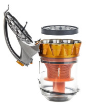 HKoeNIG Compact + bagless multicyclonic vacuum cleaner - Aluminum tele