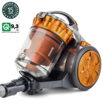HKoeNIG Compact + bagless multicyclonic vacuum cleaner - Aluminum tele
