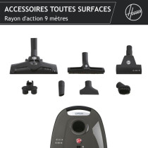 Vacuum Cleaner - HOOVER Telios Extra TXL20PET - 700 W - 3.5 L - 69 dBA