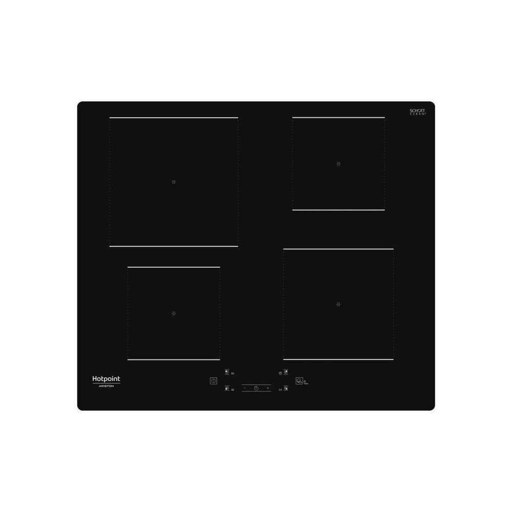 HOTPOINT - HQ5660SNE - Induction hob - 4 burners - 7200W - L60 cm - Bl