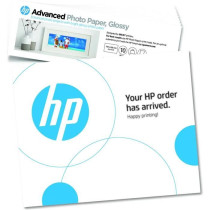 HP - HP Advanced Glossy Photo Paper - 250 g/m2, 4 x 12 inches (101 x 3