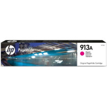 HP 913A Genuine Magenta Ink Cartridge for HP PageWide 377/452/477 (F6T