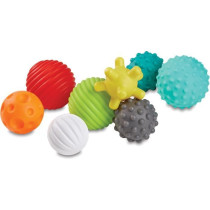 INFANTINO Senso Set of 8 soft balls, 8 sensory cubes and 4 animal spri