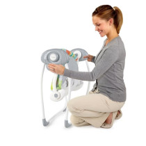 INGENUITY Compact portable swing Rainforest Vibes ™ TrueSpeed ™