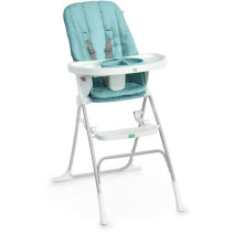 INGENUITY Compact high chair, with safety plate, flat folding, Sun Val