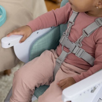 INGENUITY Compact high chair, with safety plate, flat folding, Sun Val