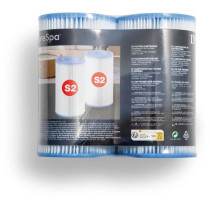 Pack of 2 cartridges - INTEX - For Pure SPA S2