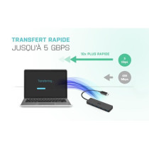 USB-C HUB I-TEC with 4 USB 3.0 Ports with Integrated Cable 20cm