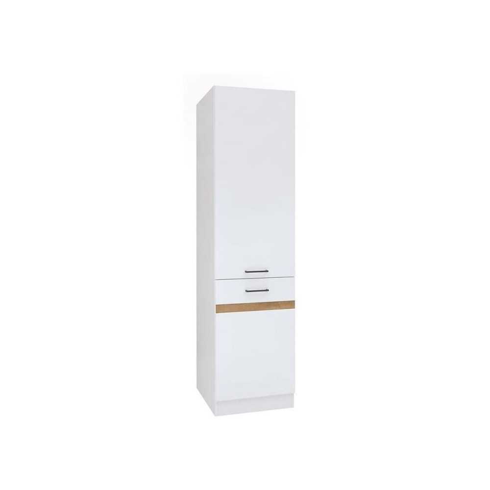 JUNONA Colonne de cuisine 2 Portes ouverture droite - L 50 x H 196 x P