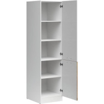JUNONA Colonne de cuisine 2 Portes ouverture droite - L 50 x H 196 x P