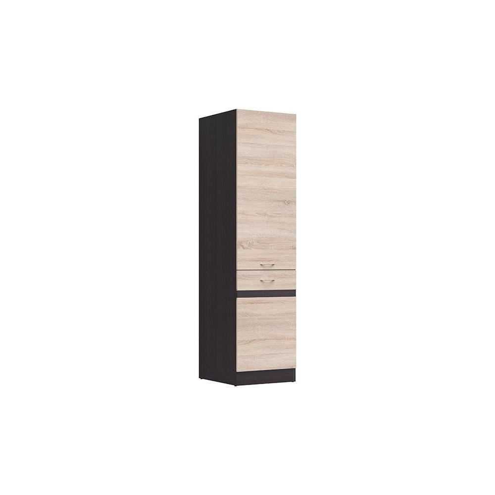 JUNONA Colonne de cuisine 2 Portes ouverture gauche - L 50 x H 196 x P