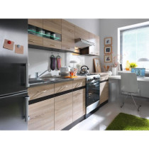 Junona High furniture 40 cm - 1 door - oak sonoma