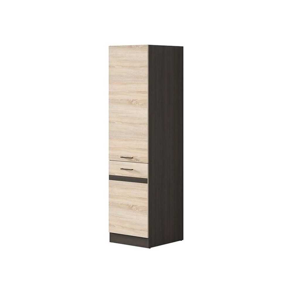 JJUNONA Colonne de cuisine 2 Portes ouverture a droite - L 50 x H 196