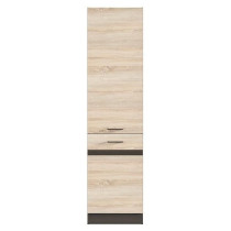 JJUNONA Colonne de cuisine 2 Portes ouverture a droite - L 50 x H 196