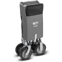 4-wheel trolley - KAMPA - Trucker Trolley - Foldable - Gray