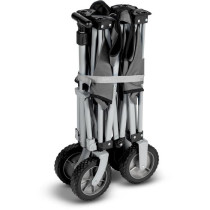 4-wheel trolley - KAMPA - Trucker Trolley - Foldable - Gray