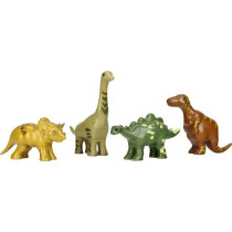 Magnetic toy - KLEIN - 4 large Funny Puzzle dinosaurs, 1+ - Stimulates