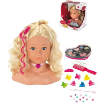 PRINCESS CORALIE Hairdressing and Makeup head with accessories - 33cm