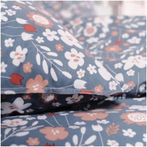 Bed set - TODAY SUNSHINE - 240x220 cm - 2 people - Floral print cotton