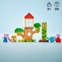LEGO DUPLO 10431 Peppa Pig's Garden and Treehouse - Creative Toy